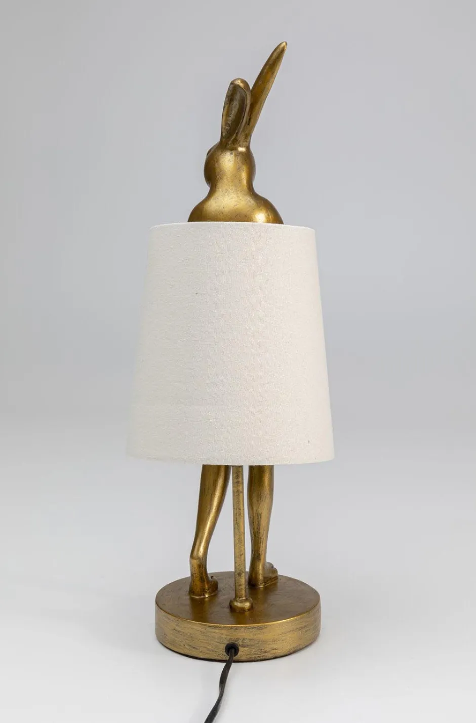 Best Tafellamp Animal Rabbit Gold/White 50cm Tafellampen|Kasten