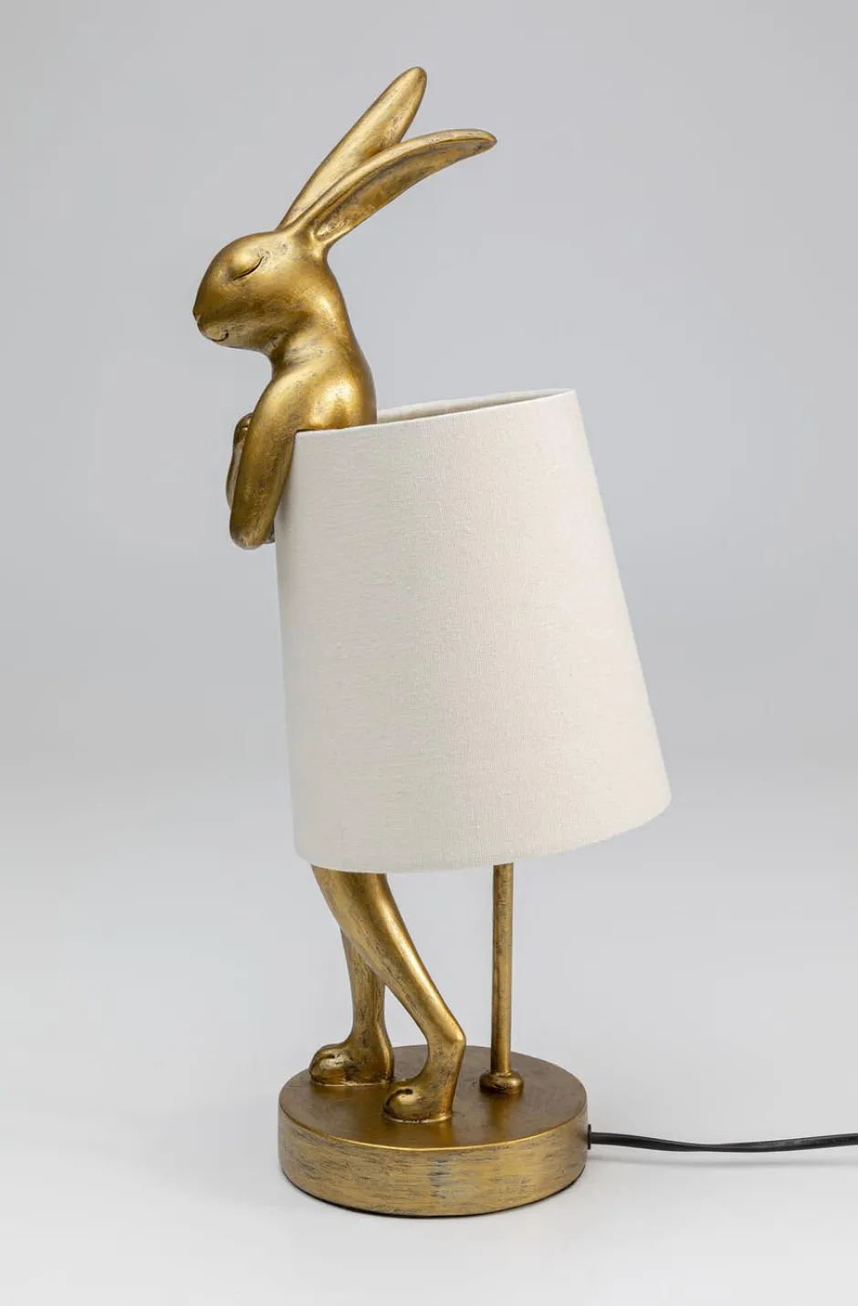 Best Tafellamp Animal Rabbit Gold/White 50cm Tafellampen|Kasten
