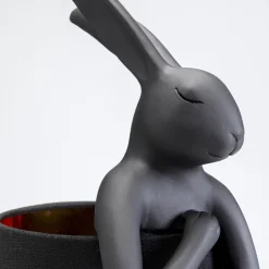 Cheap Tafellamp Animal Rabbit Matt Black 50cm Tafellampen|Kasten