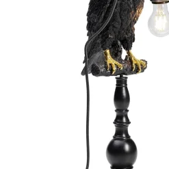 Outlet Tafellamp Animal Sitting Crow Mat Zwart Tafellampen|Kasten