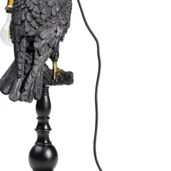 Outlet Tafellamp Animal Sitting Crow Mat Zwart Tafellampen|Kasten