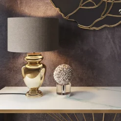 Hot Tafellamp Barock Goud Beige Tafellampen|Kasten