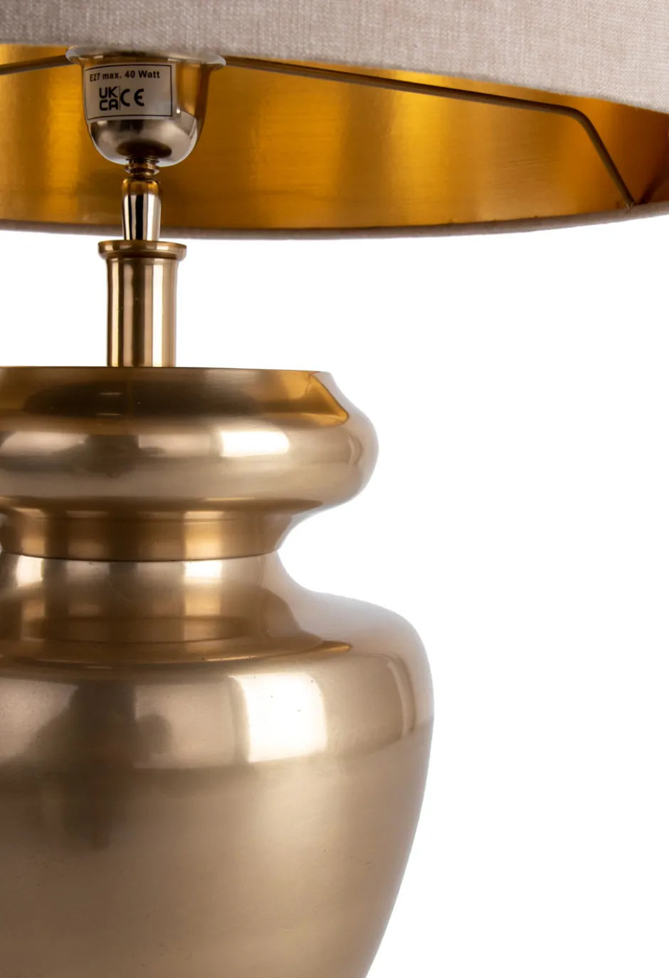 Hot Tafellamp Barock Goud Beige Tafellampen|Kasten