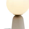 Outlet Tafellamp Bollie Beige 33cm Tafellampen|Kasten