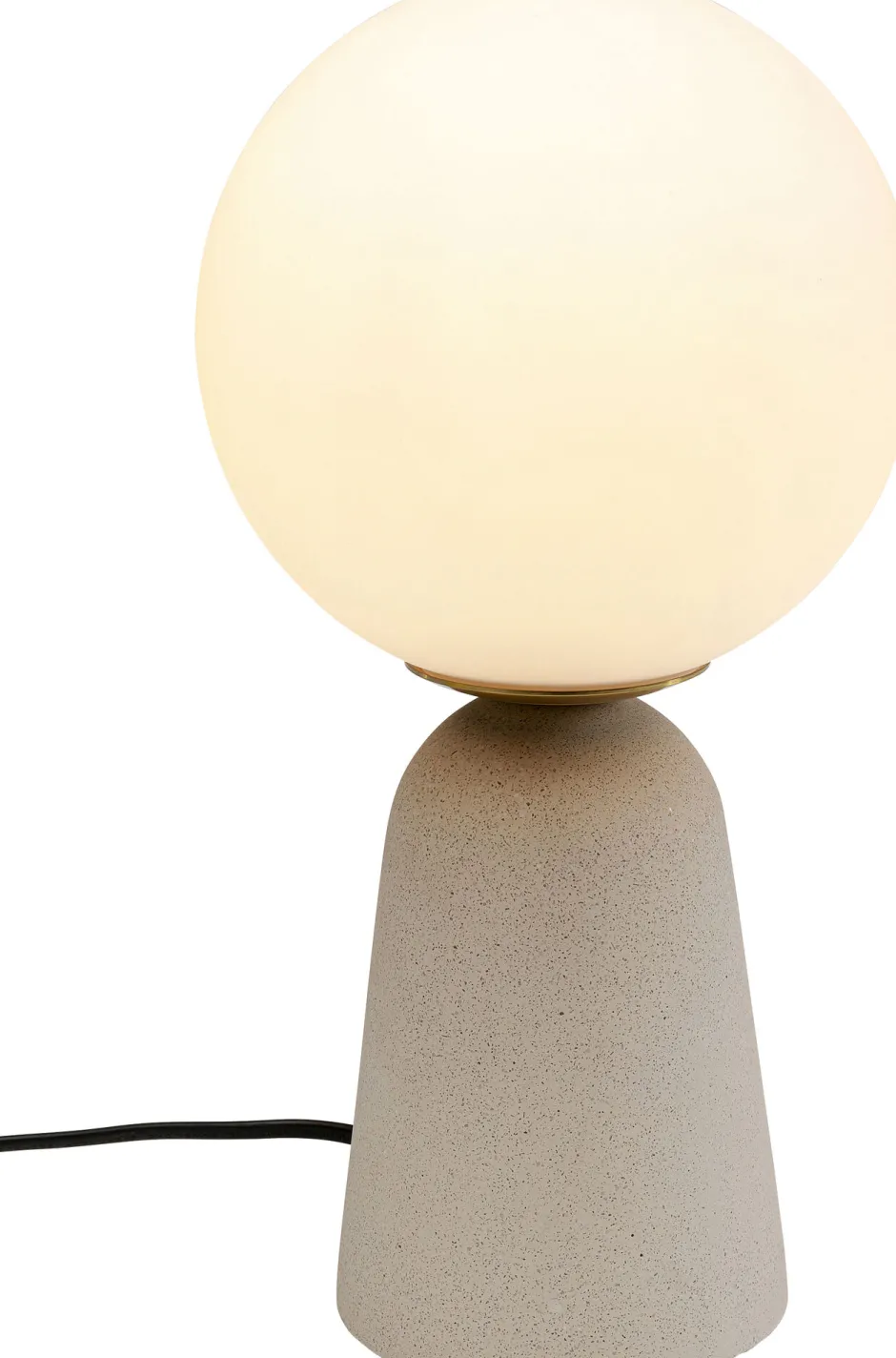 Outlet Tafellamp Bollie Beige 33cm Tafellampen|Kasten