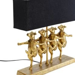 Fashion Tafellamp Dancing Cows Zwart Tafellampen|Kasten