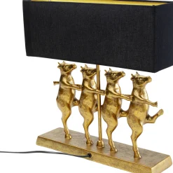 Fashion Tafellamp Dancing Cows Zwart Tafellampen|Kasten