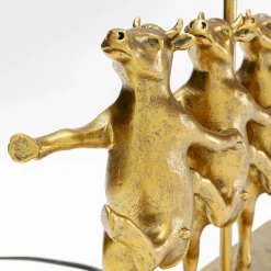 Fashion Tafellamp Dancing Cows Zwart Tafellampen|Kasten