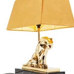 Hot Tafellamp Geometric Leopard Brown 36cm Tafellampen|Kasten
