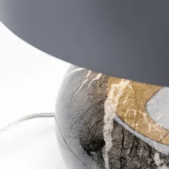 Hot Tafellamp Mamo Deluxe Grey 38cm Tafellampen|Kasten