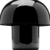 Store Tafellamp Mushroom Zwart 20cm Tafellampen|Kasten