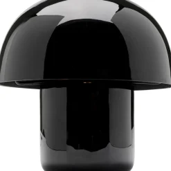 Store Tafellamp Mushroom Zwart 20cm Tafellampen|Kasten