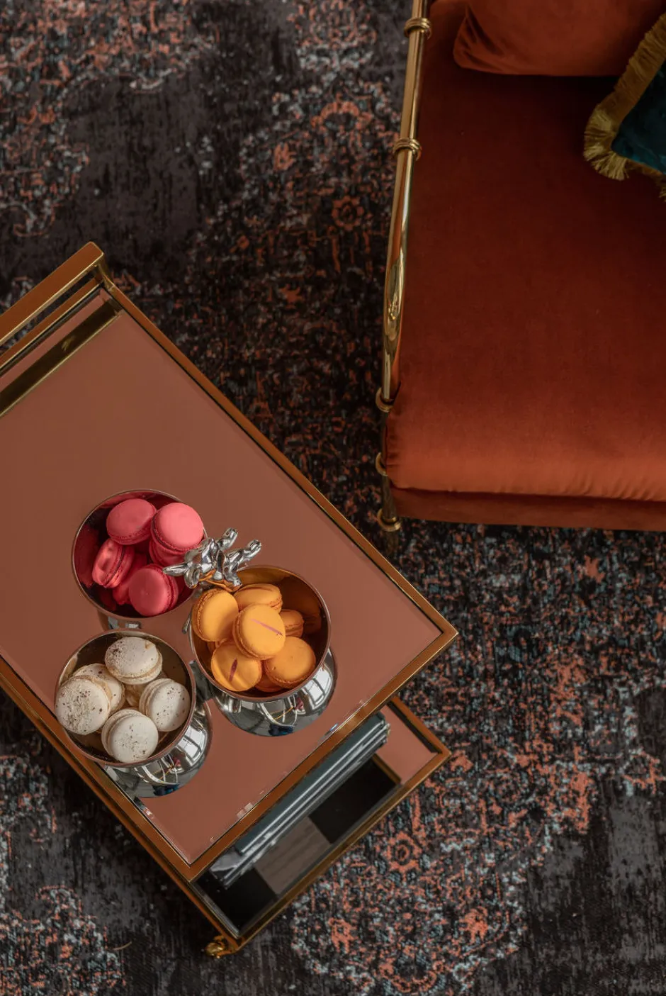 Flash Sale Trolley Classy Goud Bars|Kasten