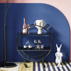 Store Trolley Loft Zwart Bars|Kasten