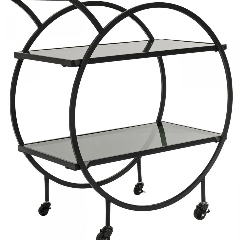 Store Trolley Loft Zwart Bars|Kasten