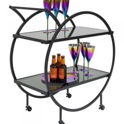 Store Trolley Loft Zwart Bars|Kasten