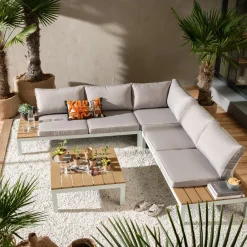 Store Tuinset Holiday Wit (4-delig) Kasten|Tuinmeubelen