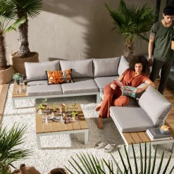 Store Tuinset Holiday Wit (4-delig) Kasten|Tuinmeubelen