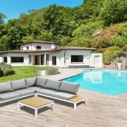 Store Tuinset Holiday Wit (4-delig) Kasten|Tuinmeubelen