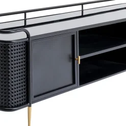 Best Sale TV-Meubel Fence 160x48cm Kasten|Lage Kasten & Dressoirs