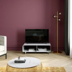 New Tv-Meubel Lounge M Mobiel Wit Kasten|Lage Kasten & Dressoirs