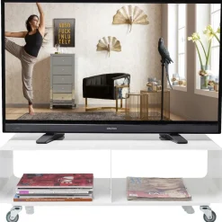 New Tv-Meubel Lounge M Mobiel Wit Kasten|Lage Kasten & Dressoirs