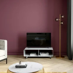 New Tv-Meubel Lounge M Mobiel Wit Kasten|Lage Kasten & Dressoirs