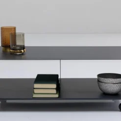 Cheap Tv-Meubel Lounge M Mobiel Grijs 90x30cm Lage Kasten & Dressoirs