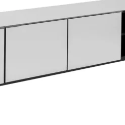 Clearance TV-Meubel Soran Black 180x40cm Kasten|Lage Kasten & Dressoirs