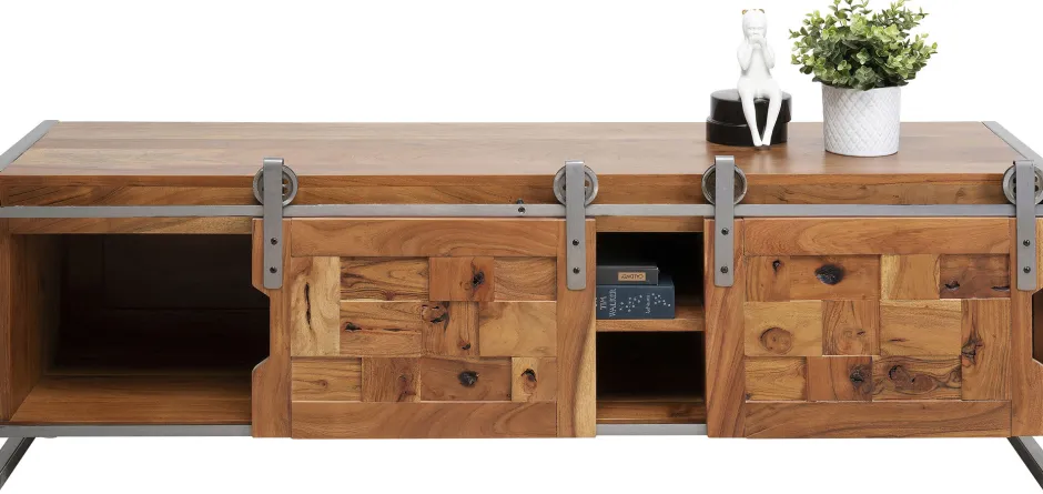 Outlet TV-Meubel Vancouver 145x45cm Kasten|Tuinmeubelen