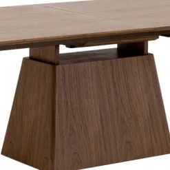 Outlet Uitschuifbare Eettafel Benvenuto Walnut 200(50)x110cm Kasten|Tafels
