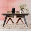 Online Uitschuiftafel Amsterdam Donker 160(40+40)x90cm Kasten|Tuinmeubelen