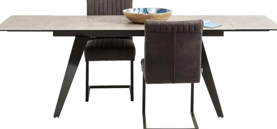 Online Uitschuiftafel Amsterdam Donker 160(40+40)x90cm Kasten|Tuinmeubelen