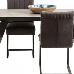 Online Uitschuiftafel Amsterdam Donker 160(40+40)x90cm Kasten|Tuinmeubelen