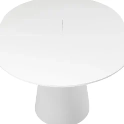 Outlet Uitschuiftafel Benvenuto Wit 200(50)x110cm Kasten|Tafels