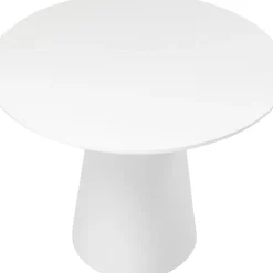 Outlet Uitschuiftafel Benvenuto Wit 200(50)x110cm Kasten|Tafels