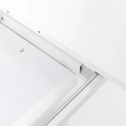 Outlet Uitschuiftafel Benvenuto Wit 200(50)x110cm Kasten|Tafels