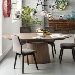 Cheap Uitschuiftafel Benvenuto Walnoot 200(50)x110cm Kasten|Tafels