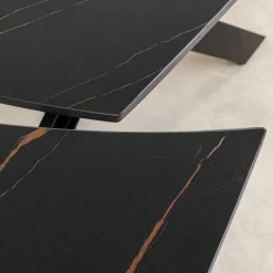 Cheap Uitschuiftafel Twist Black 120(30+30)x90cm Kasten|Tafels