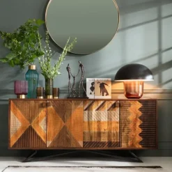 Online Vaas Barfly Lichtblauw 43cm Woondecoratie