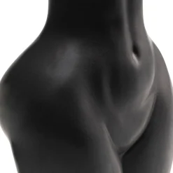 Store Vaas Donna Black 22cm Woondecoratie|Kasten
