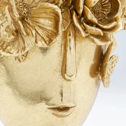Shop Vaas Flowercrown Goud 20cm Woondecoratie|Kasten