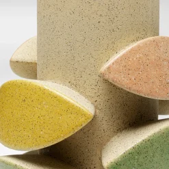 Outlet Vaas Fogli Colore 26cm Woondecoratie|Tuinmeubelen