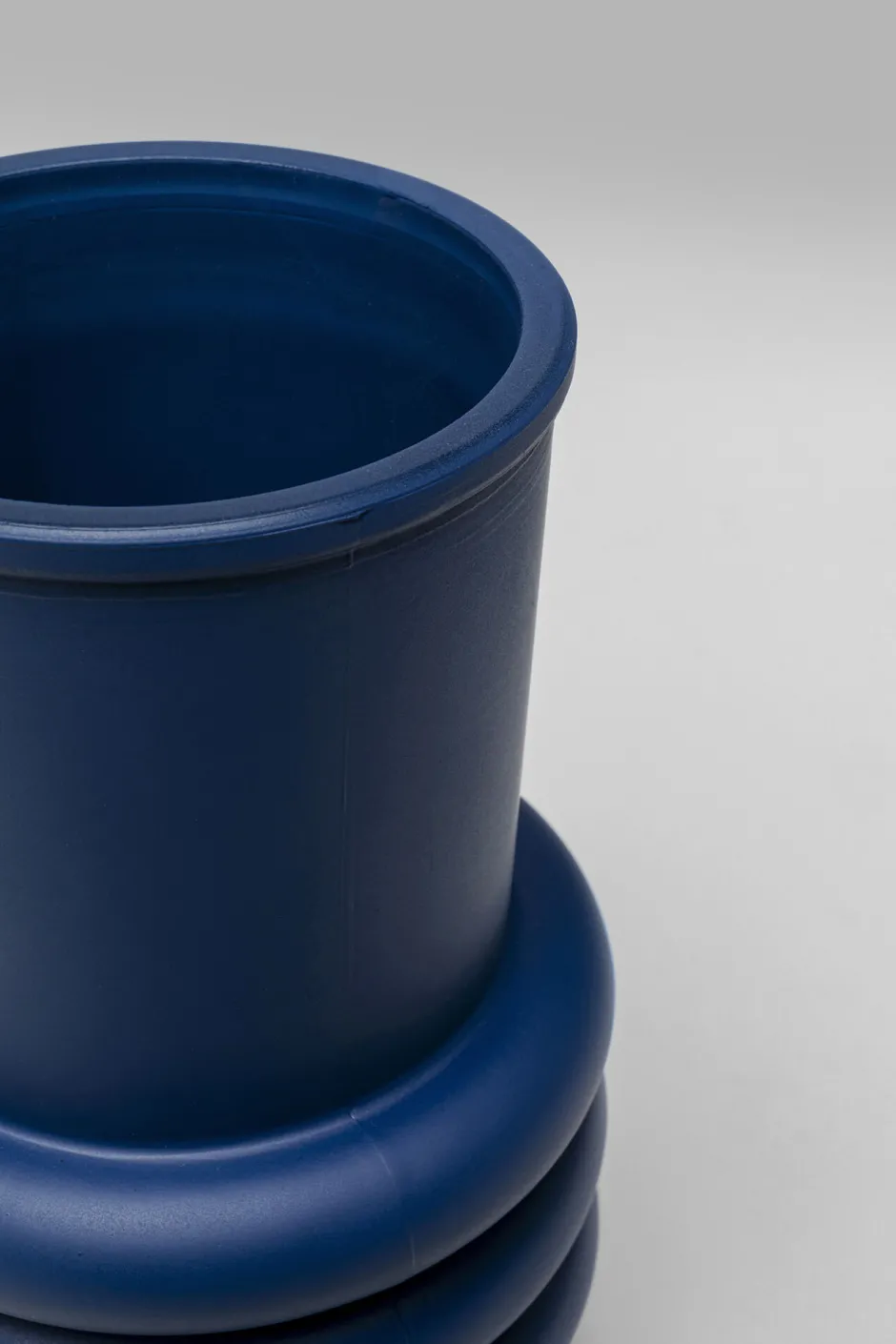 Store Vaas Gina Trible Blue 17cm Tuinmeubelen