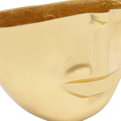 Online Vaas Half Face Gold 38cm Kasten|Tuinmeubelen