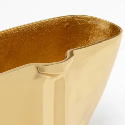Online Vaas Half Face Gold 38cm Kasten|Tuinmeubelen