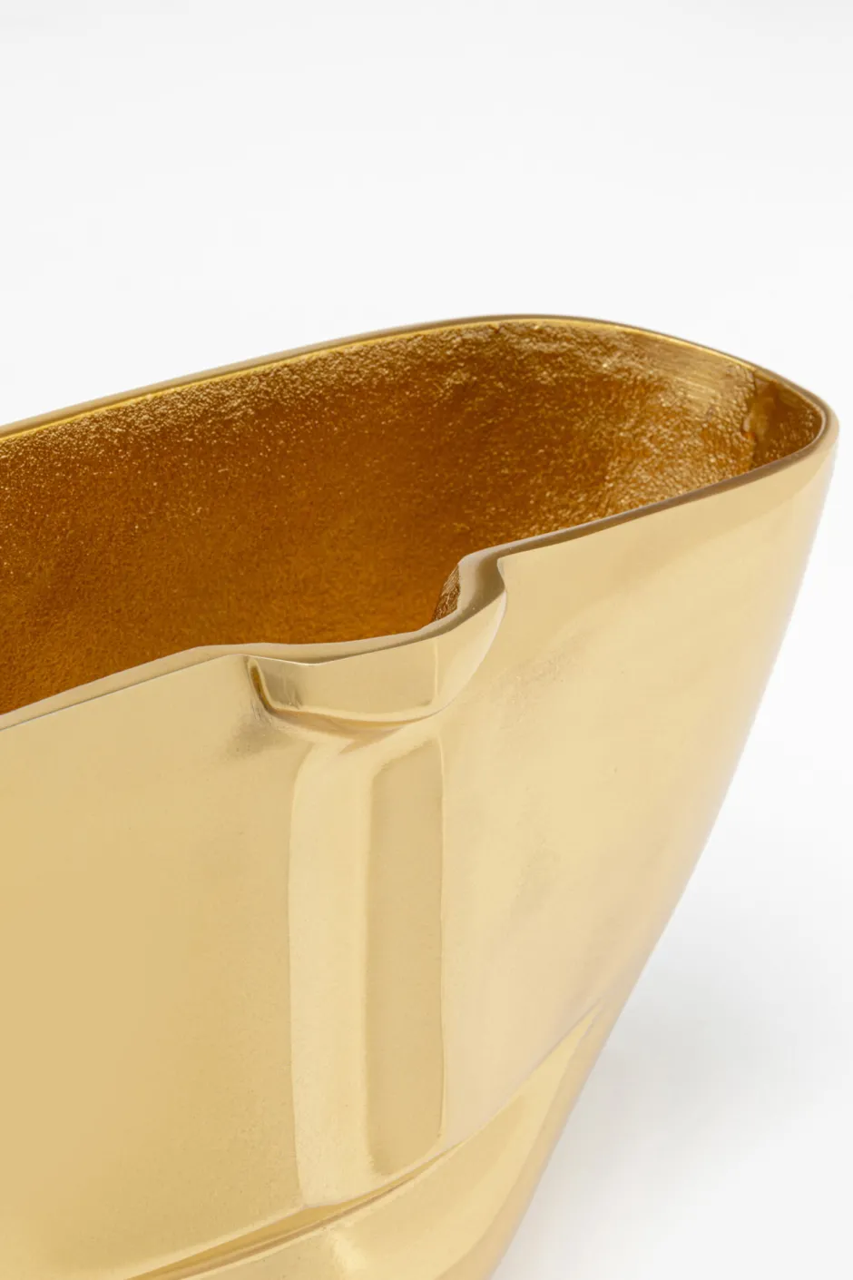 Online Vaas Half Face Gold 38cm Kasten|Tuinmeubelen