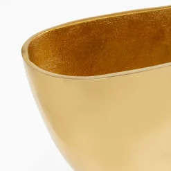 Online Vaas Half Face Gold 38cm Kasten|Tuinmeubelen