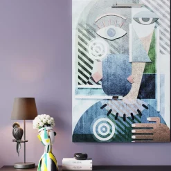 Best Sale Vaas Happy Face 43cm Woondecoratie