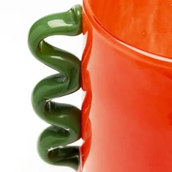 Cheap Vaas Manici Orange 30cm Woondecoratie|Tuinmeubelen